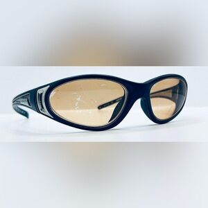 Liberty Sport Chopper 2 Black Silver Oval Sunglasses Frames Only